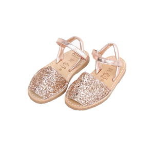 Avarca Sandal - Glitter Nude/Rose Gold