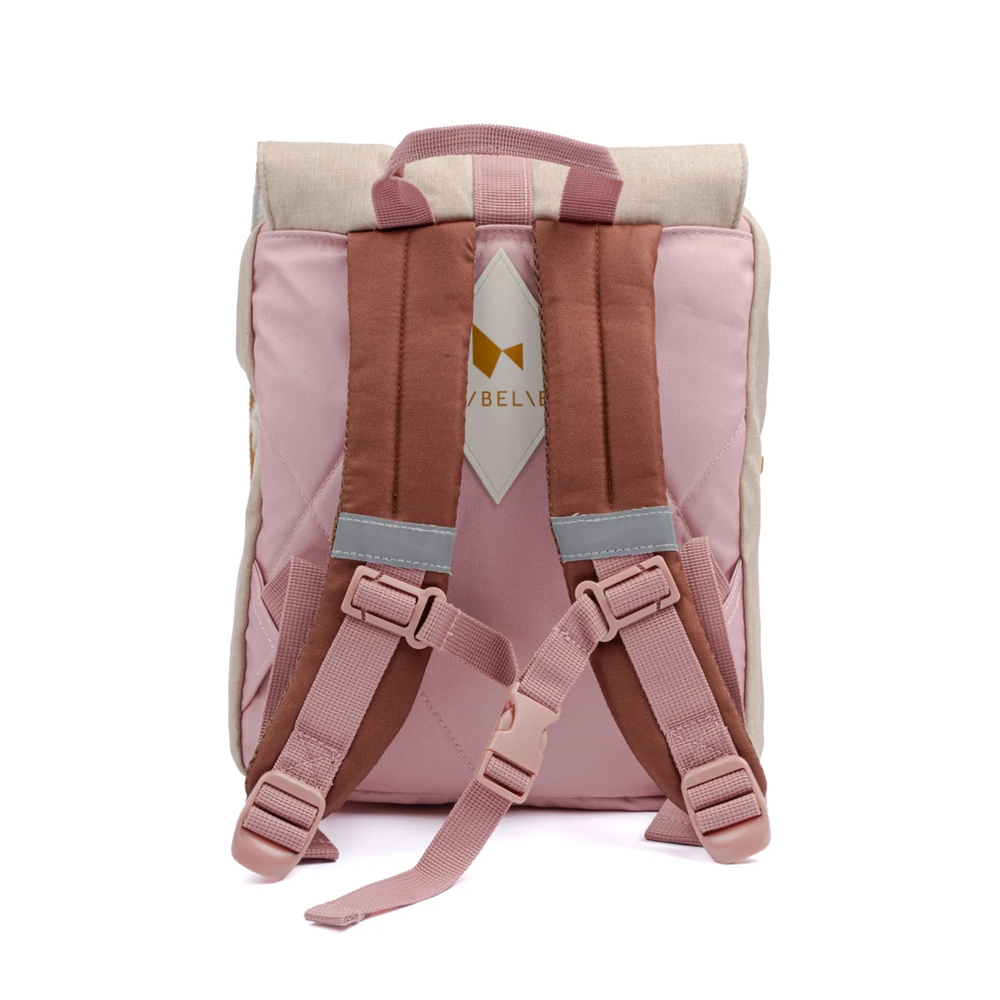 Backpack Small - Wild At Heart - Pink/Caramel