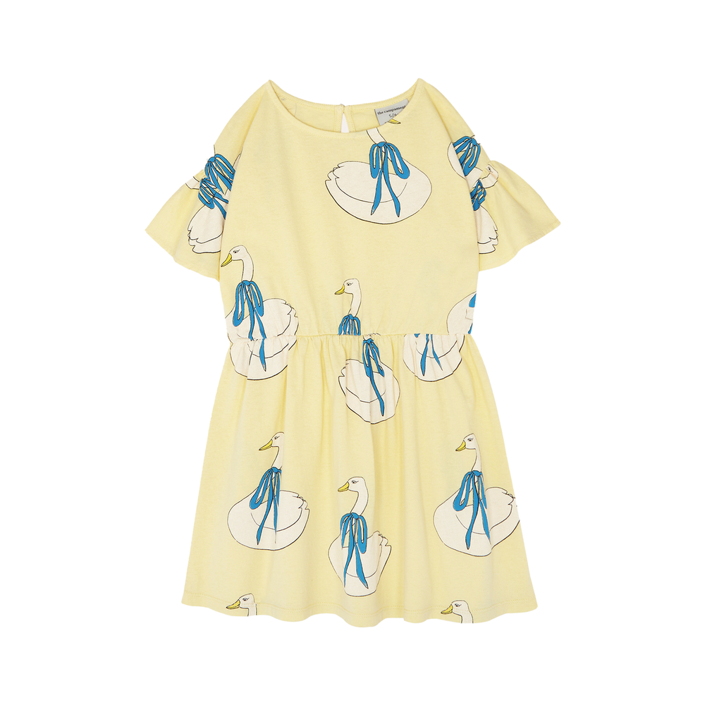 Dress - Swans All-Over