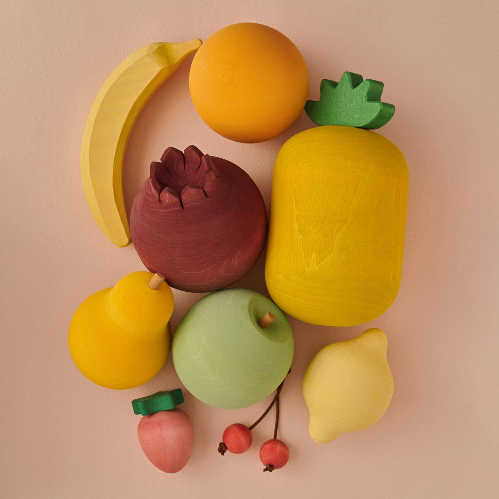 Wooden Fruits Set