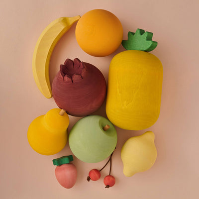 Wooden Fruits Set