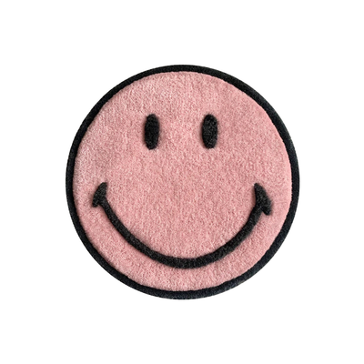 Smiley Wall Rug - Pink