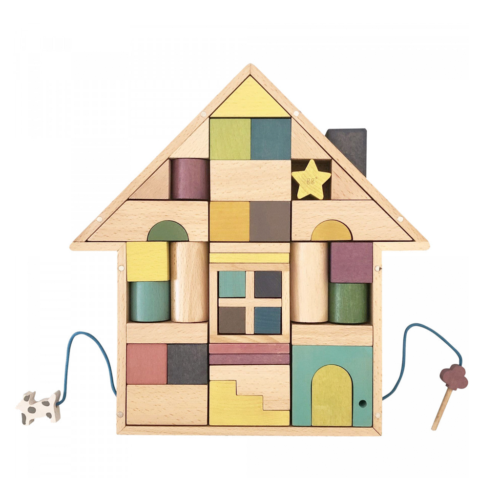 Kiko+ & gg* - Tsumiki Building Blocks - House – Kido Store