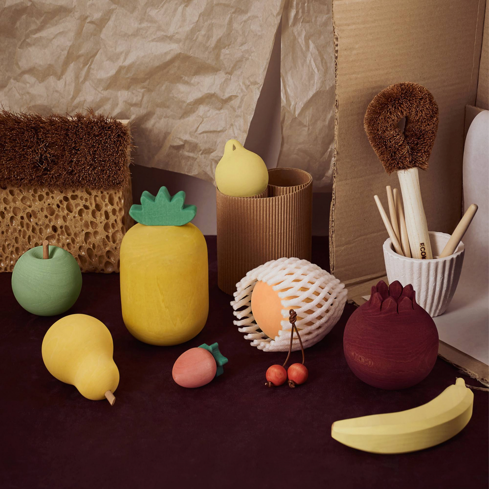 Wooden Fruits Set